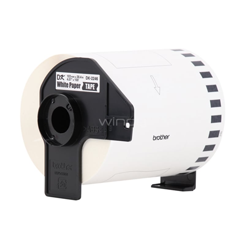 Etiqueta Brother Longitud continua (Papel Blanco)