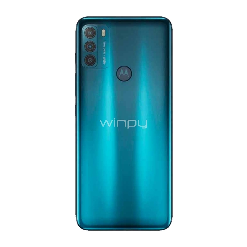 Celular Motorola Moto G50 de 6.5“ (OctaCore, 4GB RAM, 64GB Internos, Azul)