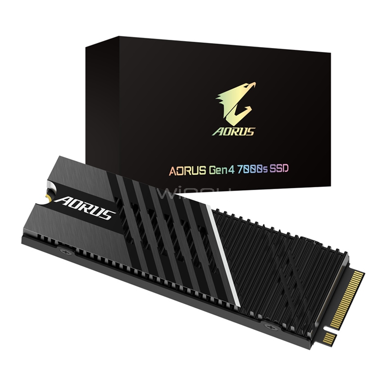Unidad de estado sólido Gigabyte AORUS Gen4 7000s SSD de 2TB (PCIe 4.0, NVMe 1.4)