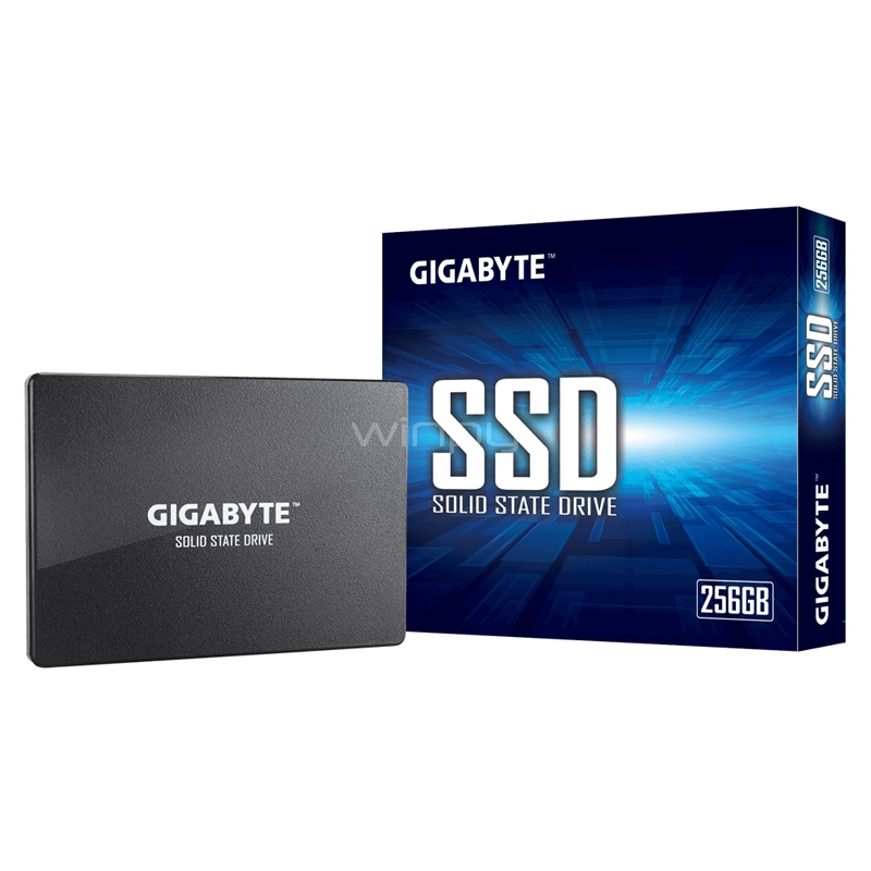 Disco de estado sólido Gigabyte de 256GB (SSD 2.5“, SATA)