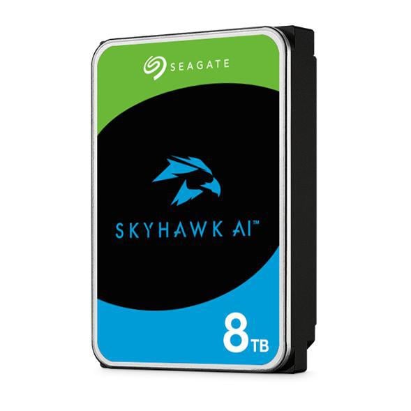 Disco duro Seagate SkyHawk AI de 8TB (Formato 3.5“, SATA, 7200rpm, 256MB de Caché)