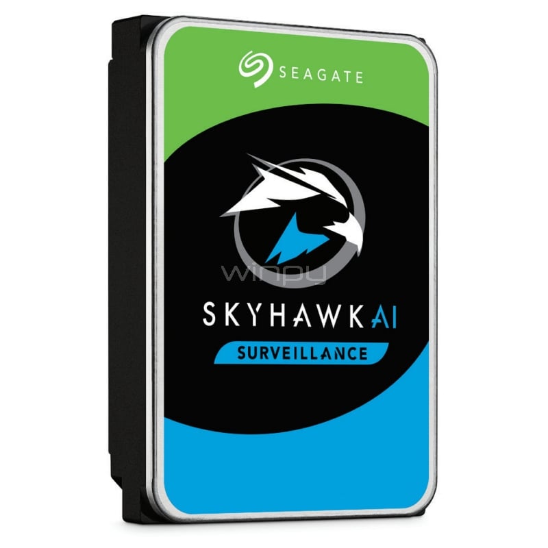 Disco duro Seagate SkyHawk AI de 8TB (Formato 3.5“, SATA, 7200rpm, 256MB de Caché)