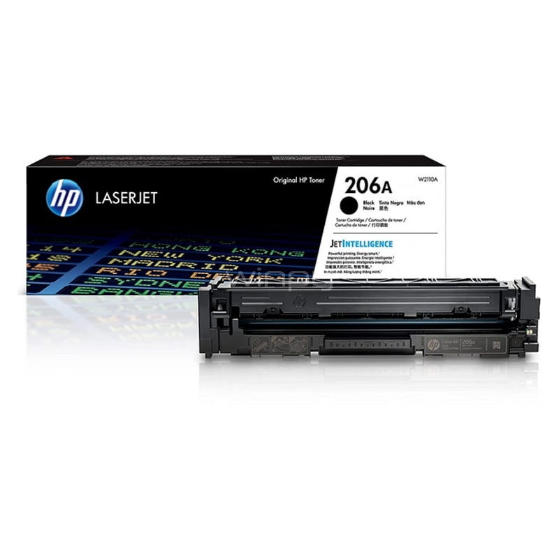 Cartucho de Tóner HP LaserJet 206A (Negro)