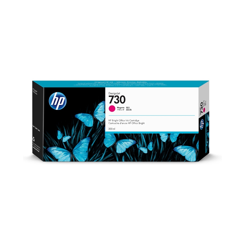 Cartucho de Tinta HP 730 DesignJet Magenta (300ml)