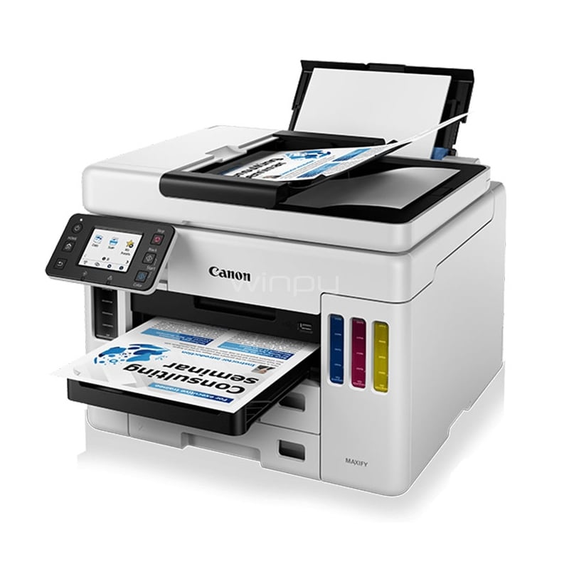 Multifuncional Canon Maxify GX7010 (Tinta Color, 25ppm, Duplex, Wi-Fi/LAN/USB)