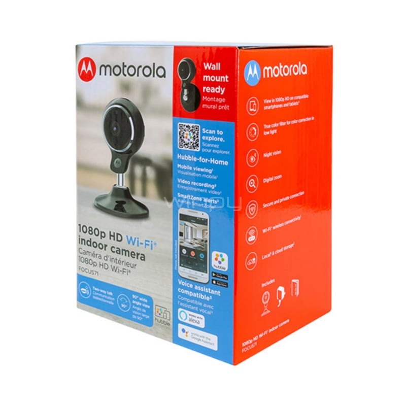 Cámara Motorola Focus 71 Interior (Wi-Fi, 1080p HD)