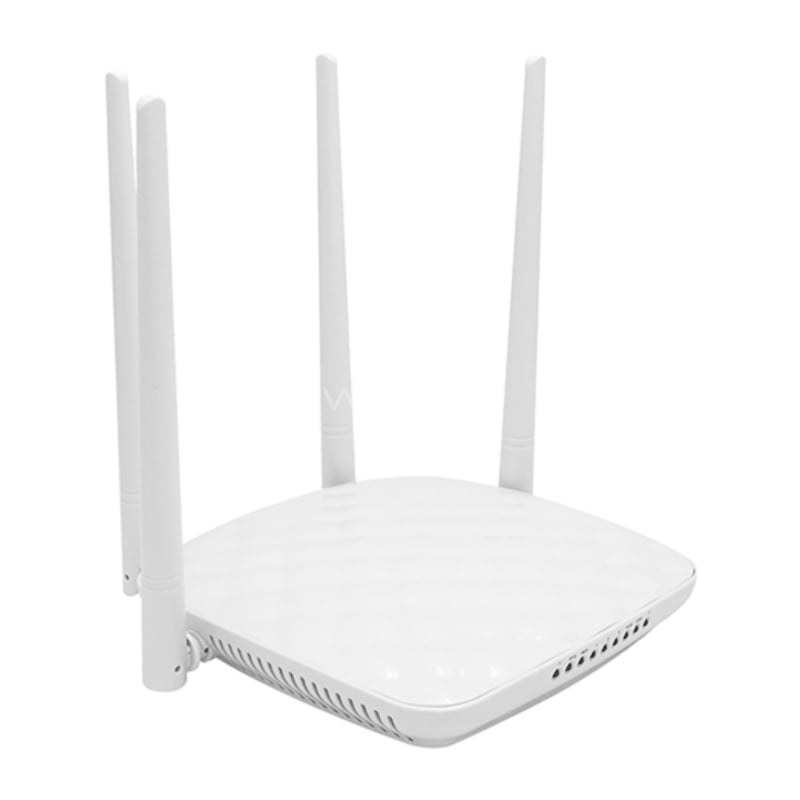 Router Tenda N300 Wi-Fi (2.4GHz, 300 Mbps, LAN x3, Blanco)