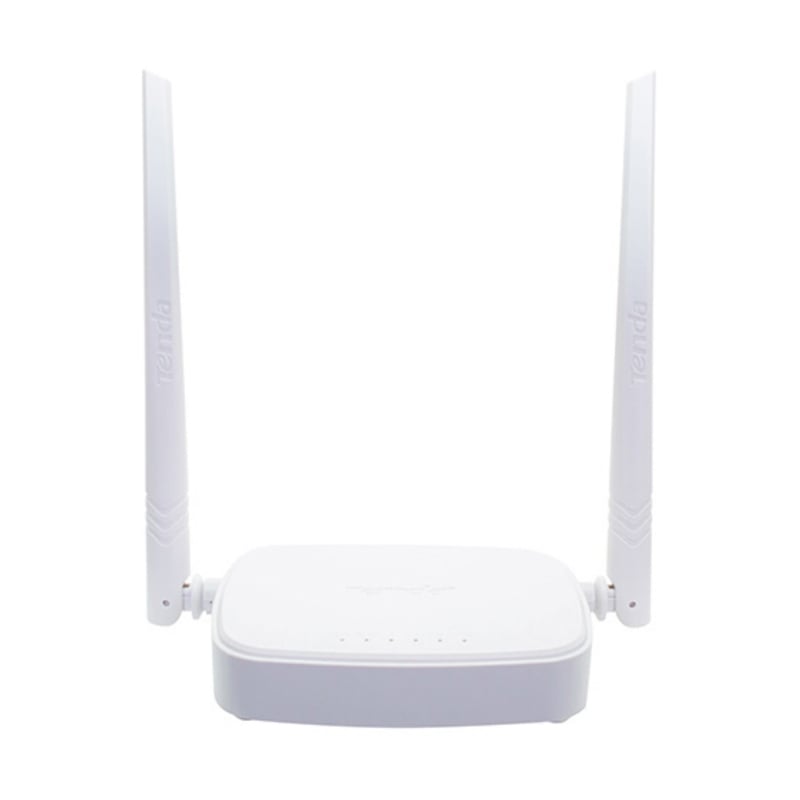 Router Tenda N301 Wi-Fi (2.4GHz, 300 Mbps, LAN x3, Blanco)