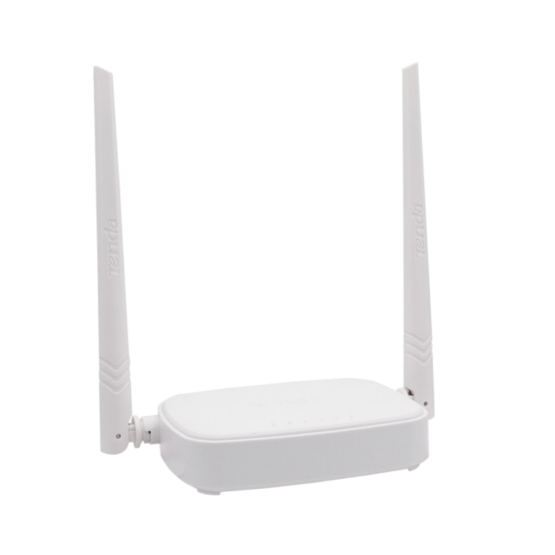 Router Tenda N301 Wi-Fi (2.4GHz, 300 Mbps, LAN x3, Blanco)