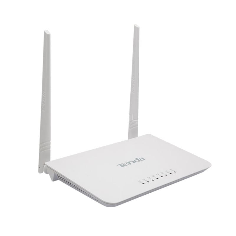 Router Tenda N300 MOD F3 Wi-Fi (2.4GHz, 300 Mbps, LAN x4, Blanco)