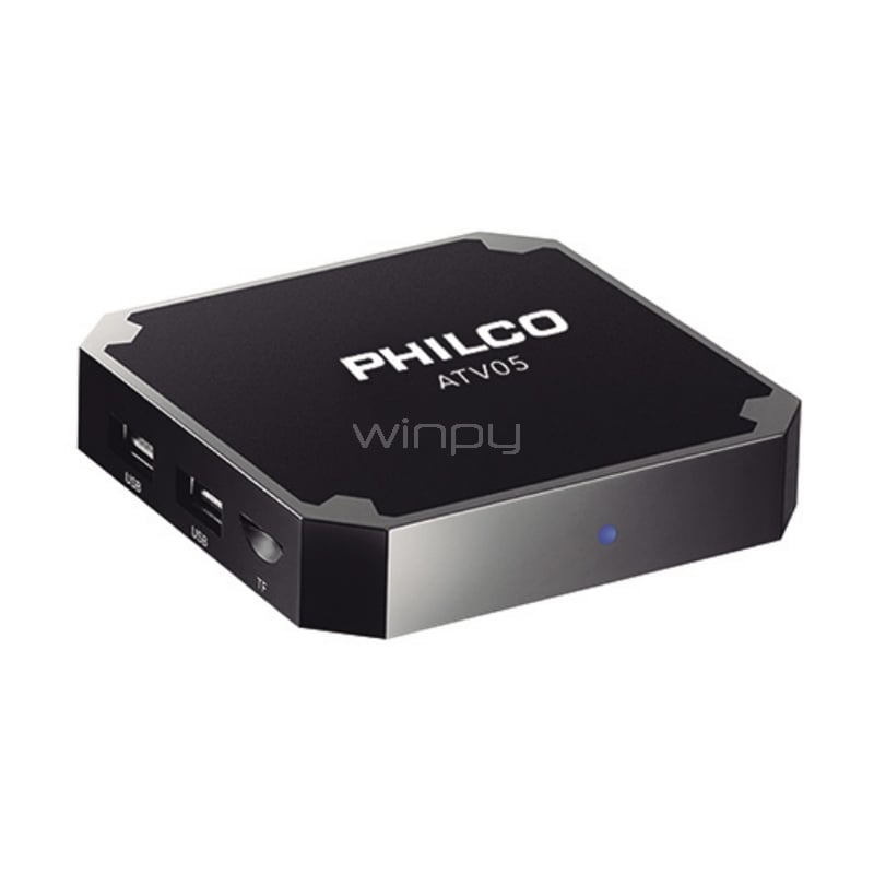 Smart Tv Box Philco Mini Android (Quad-Core, 1 GB RAM, 8 GB Internos, USB)