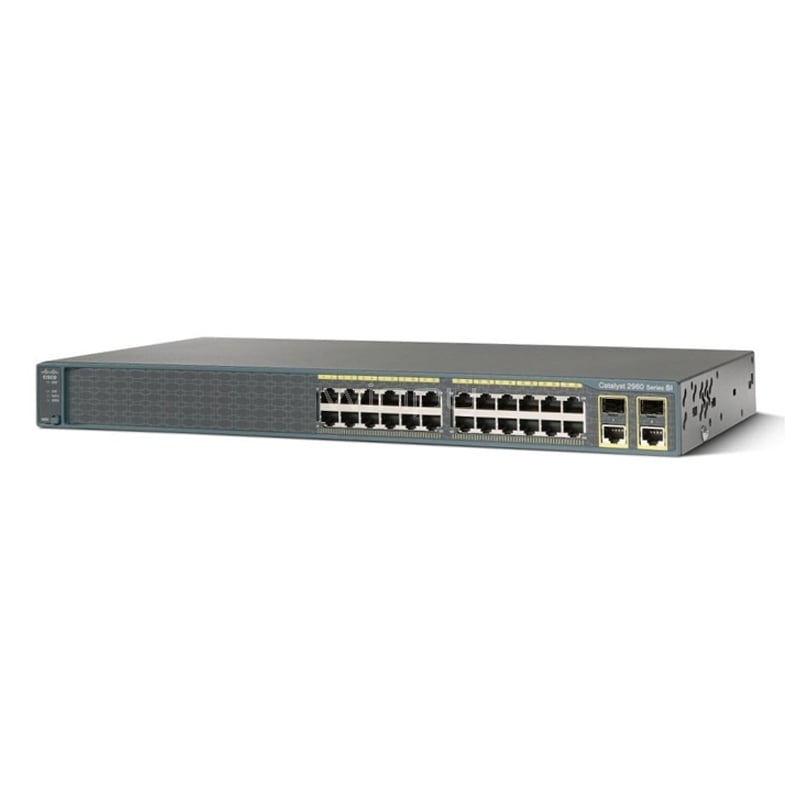 Switch Cisco Catalyst 2960 Plus de 24 Puertos (SFP x2, LAN Lite)