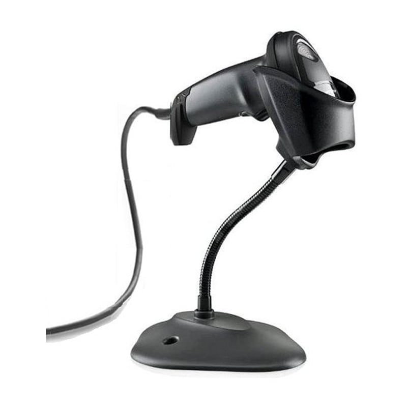 Lector Código de Barras Zebra DS4608-SR (1D/2D, con STAND USB, Negro)