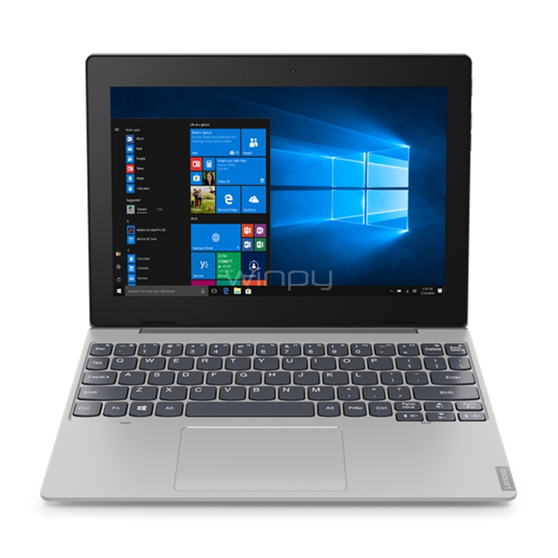 Tablet Lenovo IdeaPad D330-10IGL 2 en 1 de 10.1“ (N4020, 4GB RAM, 128GB EMMC, Win10 Pro)