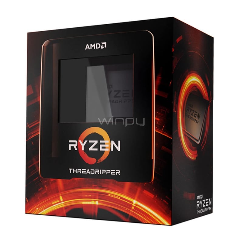 Procesador AMD Ryzen Threadripper 3990X (sTRX4, 64 cores/128 hilos, 4.3GHz, 32MB Caché)