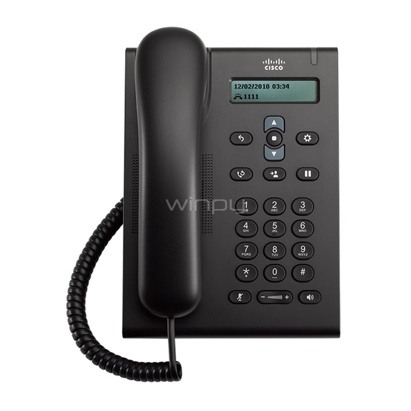 teléfono cisco unified sip phone 3905
