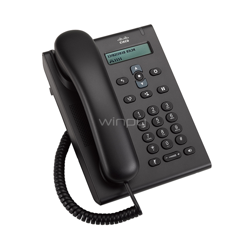 teléfono cisco unified sip phone 3905