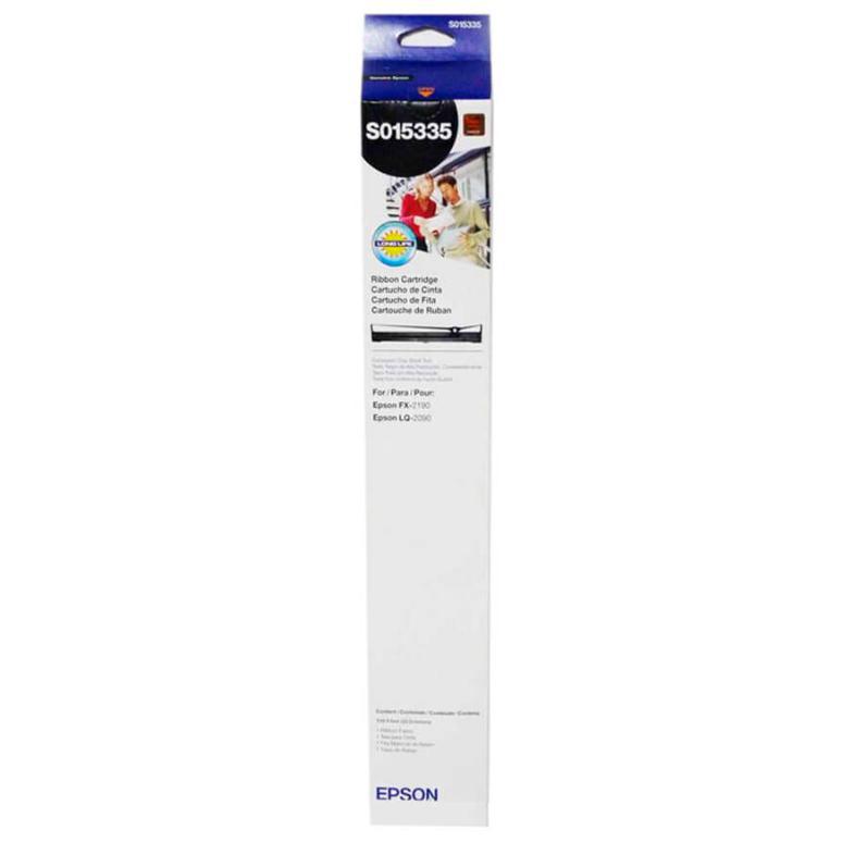 Cartucho de cinta de tela Epson S015335 para FX-2190/LQ-2090 (Negro)