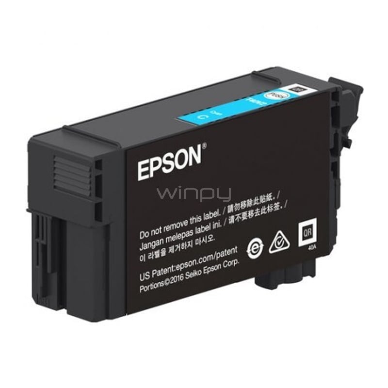 Cartucho de Tinta Epson T41P Cian (350ml)