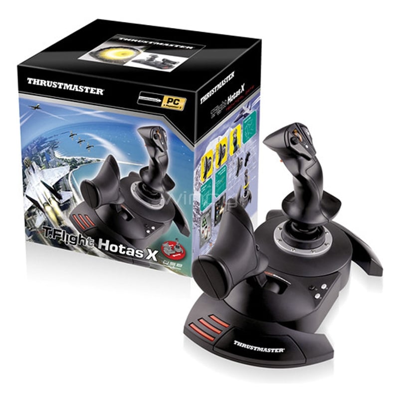 Joystick de Vuelo Thrustmaster T. Flight HOTAS X (USB, PC/PS3)