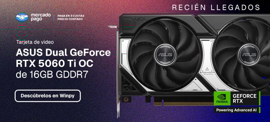 Recién llegados RTX 5060 Ti OC