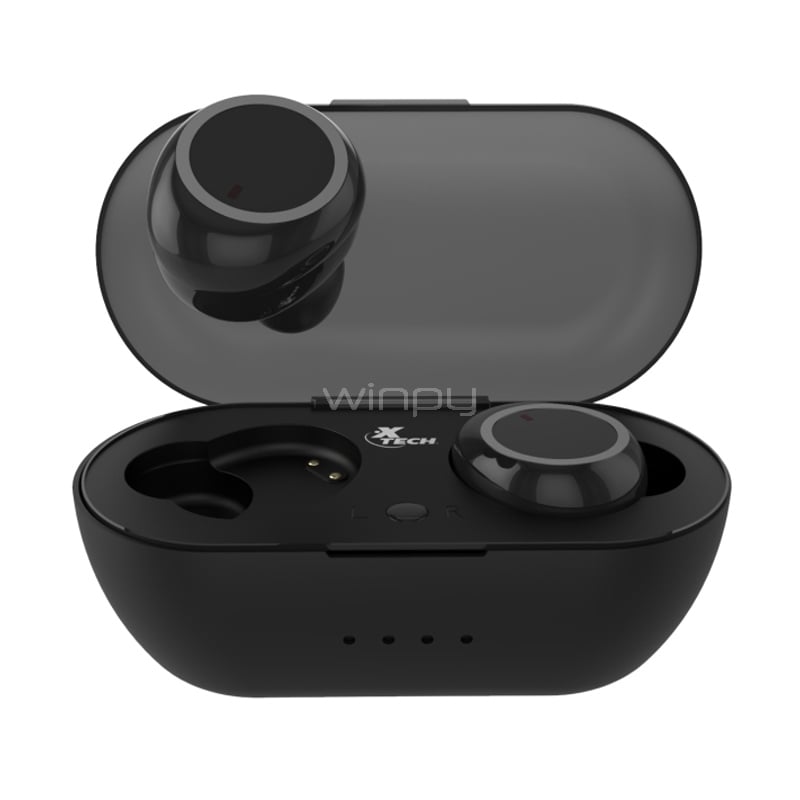 Auriculares XTech Voxdots TWS (Bluetooth, Negro)