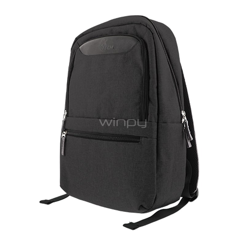 Mochila Xtech Winsor Ergonómica para Portátil (hasta 15.6“, Negro)