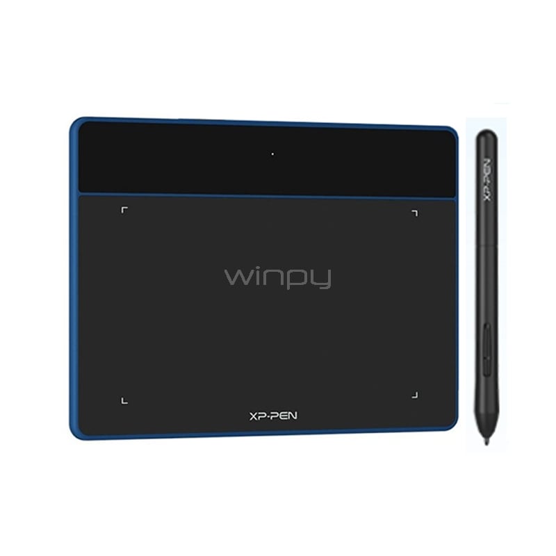 Tableta Digitalizadora XP-Pen Deco Fun XS (USB-C, 5080lpi, 18x13.4cm, Azul)
