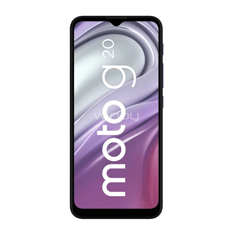Celular Motorola Moto G20 de 6.5“ (OctaCore, 4GB RAM, 64GB Internos, Arctic blue)