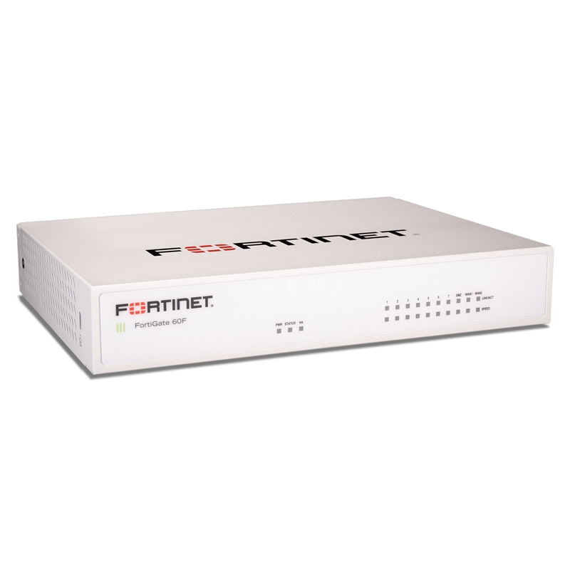 Firewall Fortinet FortiGate 60F (WAN x2, DMZ Port, 5 puertos)