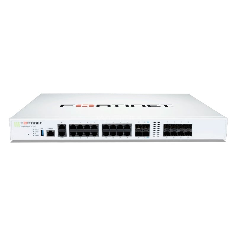 Firewall Fortinet FortiGate 200F plus 24x7 (FortiCare/FortiGuard Unified Threat Protection)