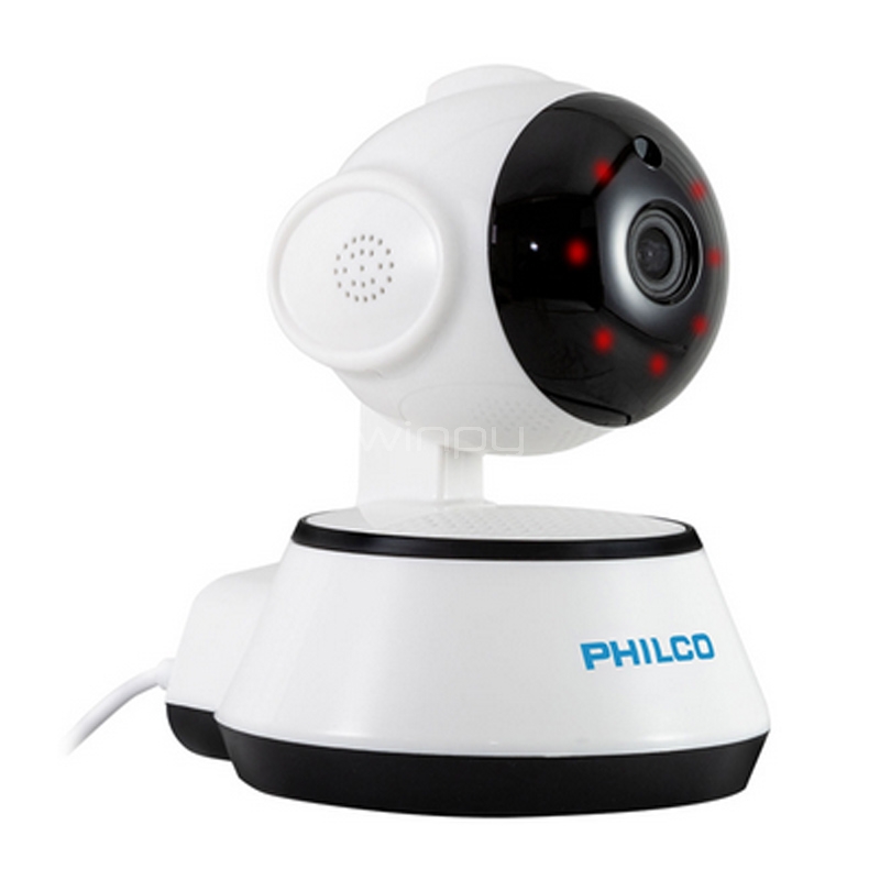 Cámara IP Philco PTZ de 720p (Wi-Fi, Lente 3.6mm, 1 MP)