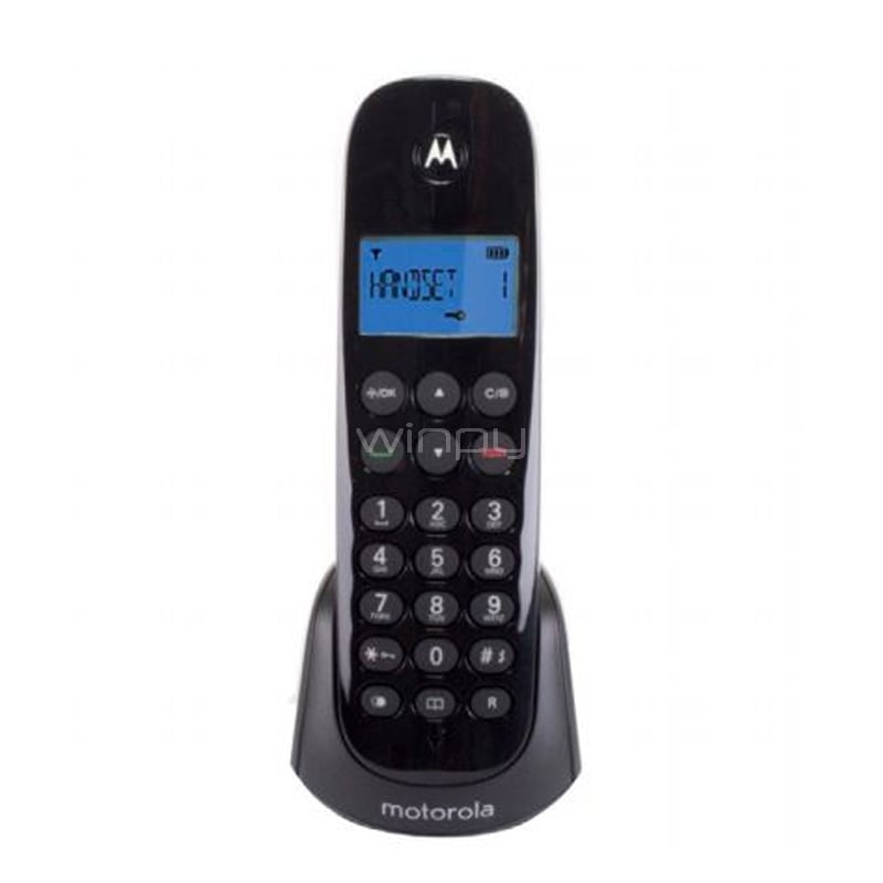 Teléfono Fijo Motorola M700 Inalámbrico 23MOT700BK