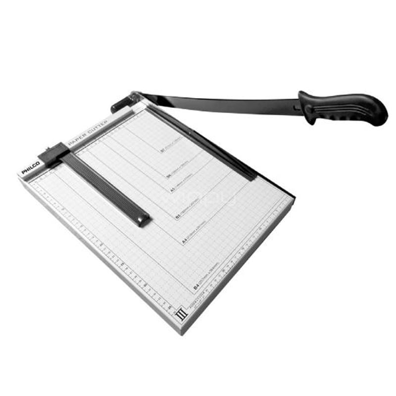 Cortador de Papel Philco con Guillotina de Metal (B4, A4, B5, A5, B6, B7)