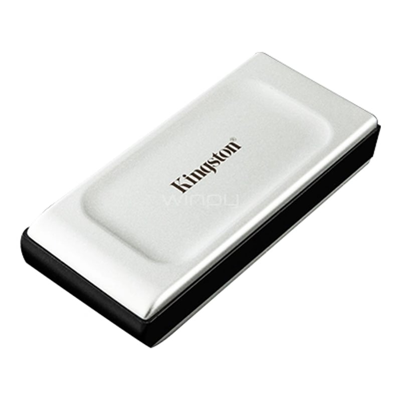 Disco portátil SSD Kingston XS2000 de 2TB (USB 3.2, 2.000 MB/s)