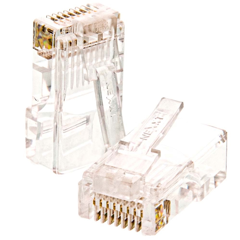 Conectores Nexxt Modulares RJ45 (Sin Blindaje, Cat.5e/30micro“, 100 unidades)
