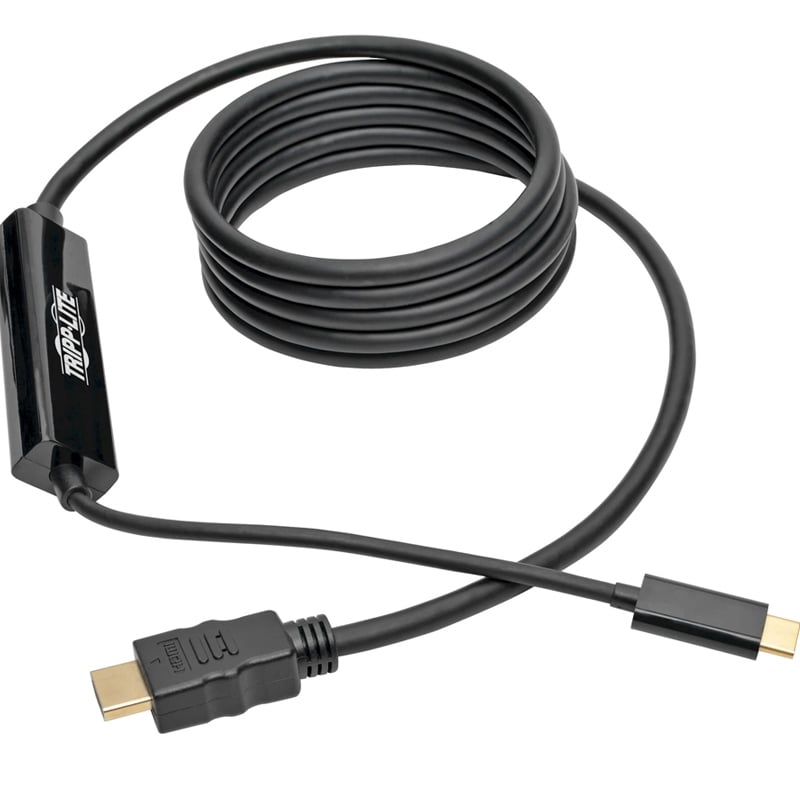 Cable Adaptador Tripp Lite de USB-C a HDMI (2mts, 4K, Negro)