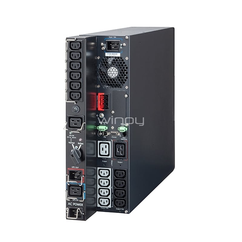 UPS Enersafe EATON 9PX On-Line (Monofásica, 1.000VA/1.000W, 200-240V, C13 x8)
