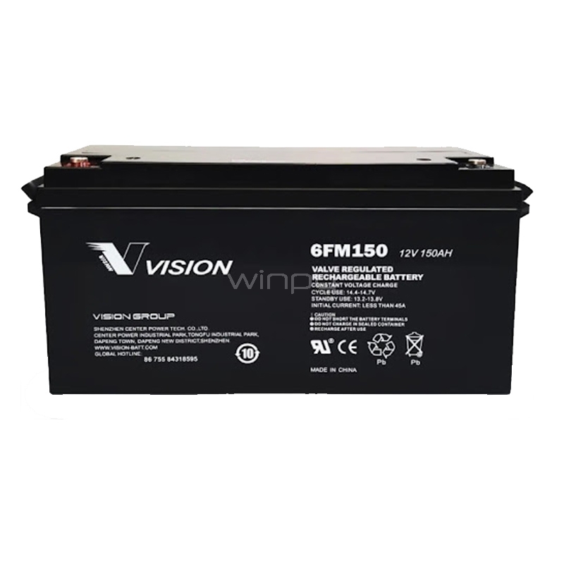 Batería Enersafe Vision 12V/150Ah (Gel)
