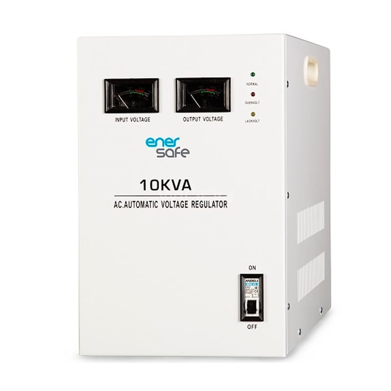 Estabilizador de Voltaje Enersafe de 10 kVA/8kW (Monofasico)