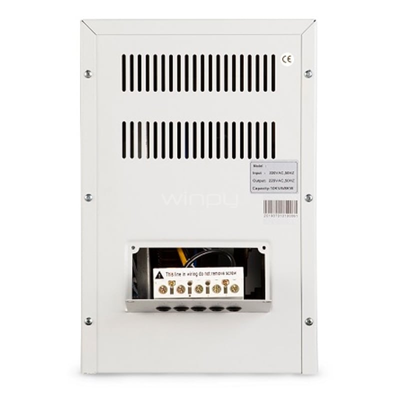 Estabilizador de Voltaje Enersafe de 10 kVA/8kW (Monofasico)