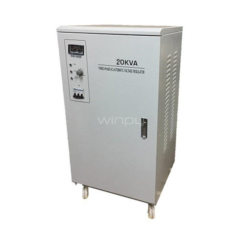 estabilizador de voltaje enersafe de 20 kva (trifasico)