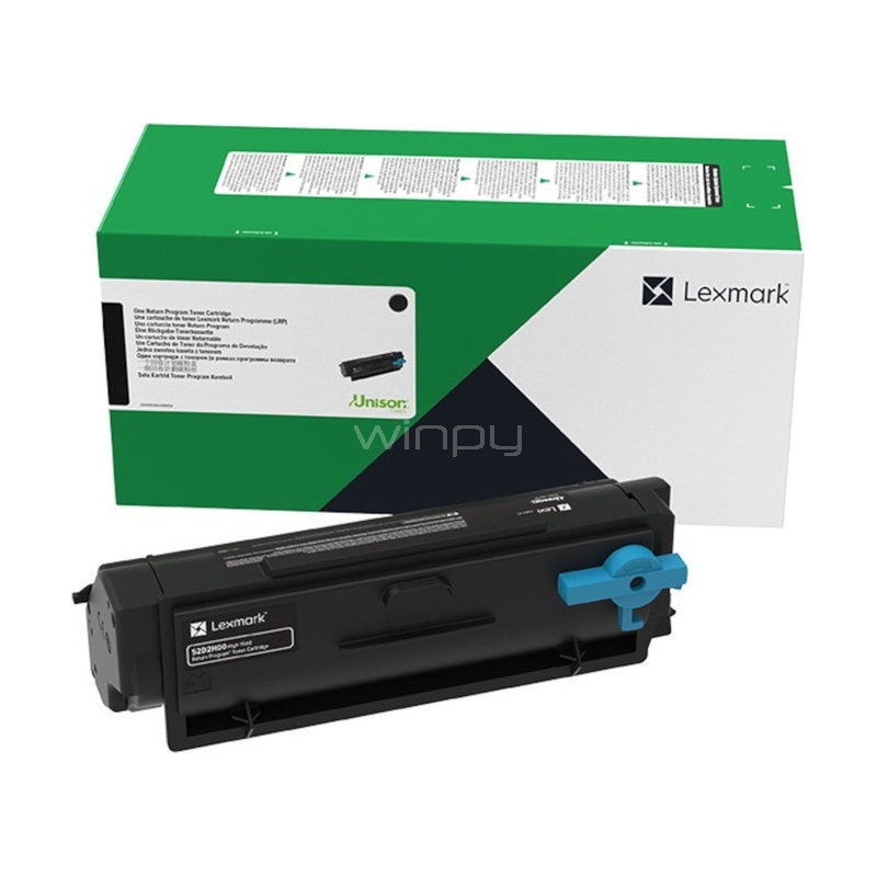 Cartucho de Tóner Lexmark (15.000 Pág, Negro)
