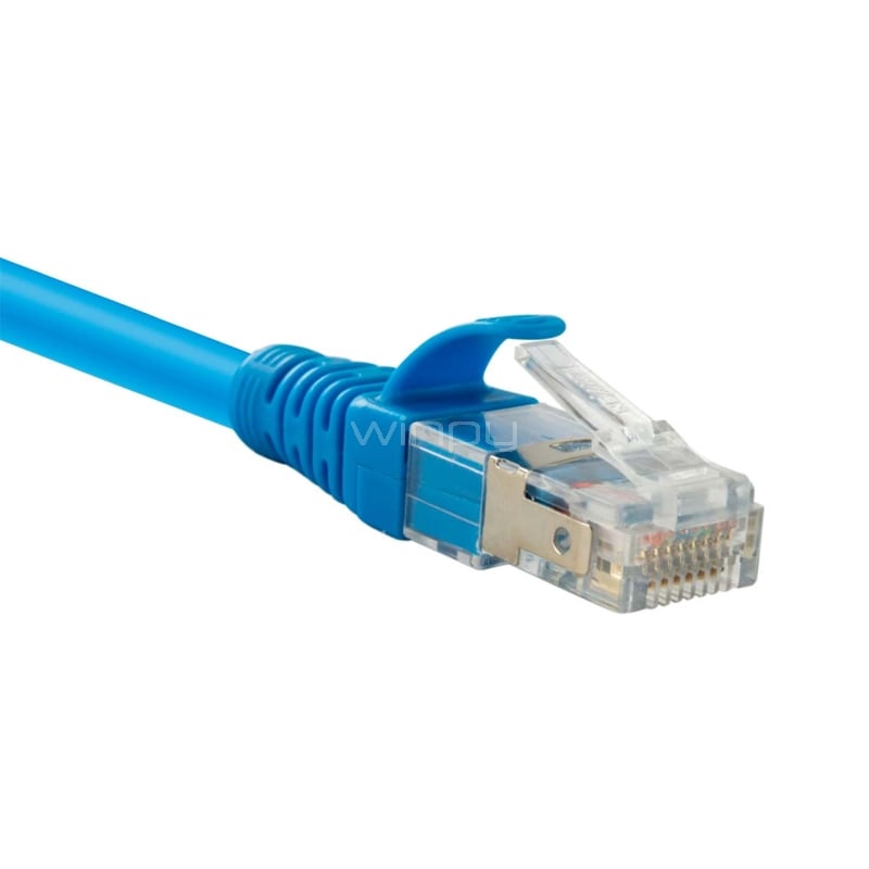 Cable Patch Nexxt de Interconexión RJ-45 (S/FTP, Cat6A, 90 cm, Azul)