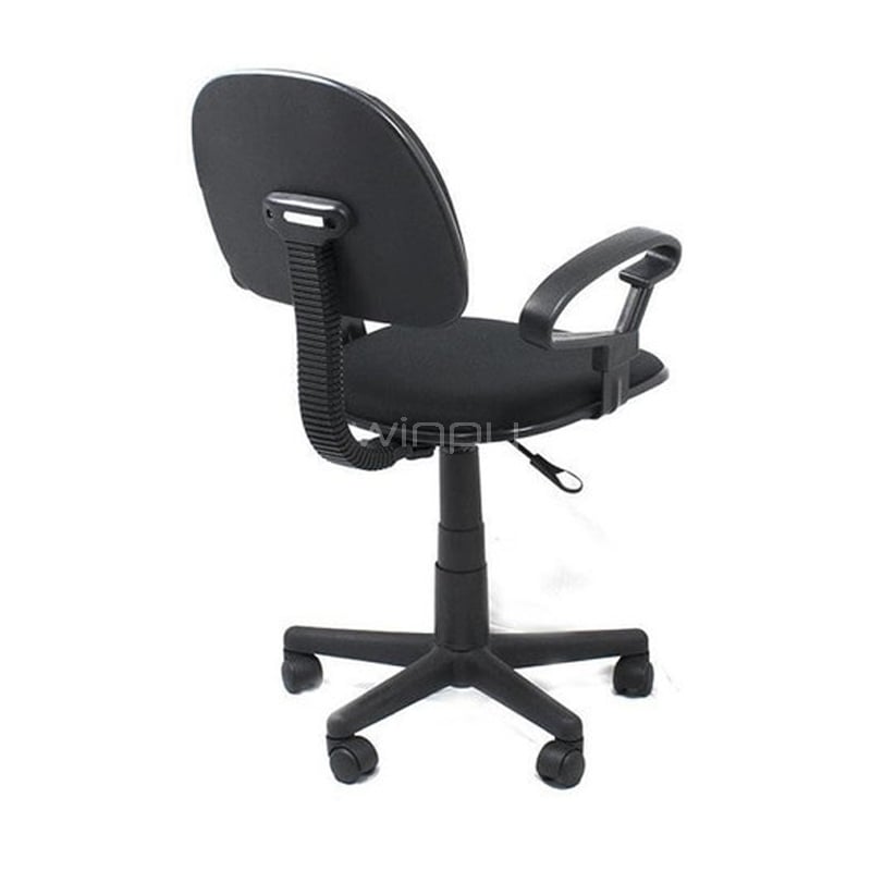 silla ejecutiva xtech con reposabrazos (hasta 80kg, negro)
