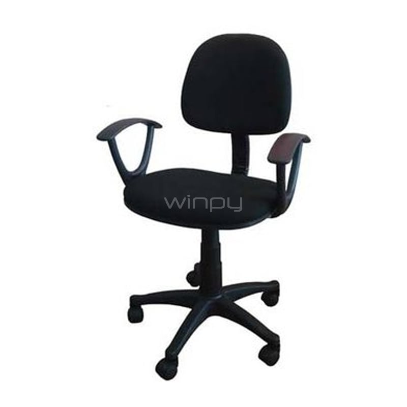 Silla Ejecutiva Xtech con Reposabrazos (hasta 80kg, Negro)