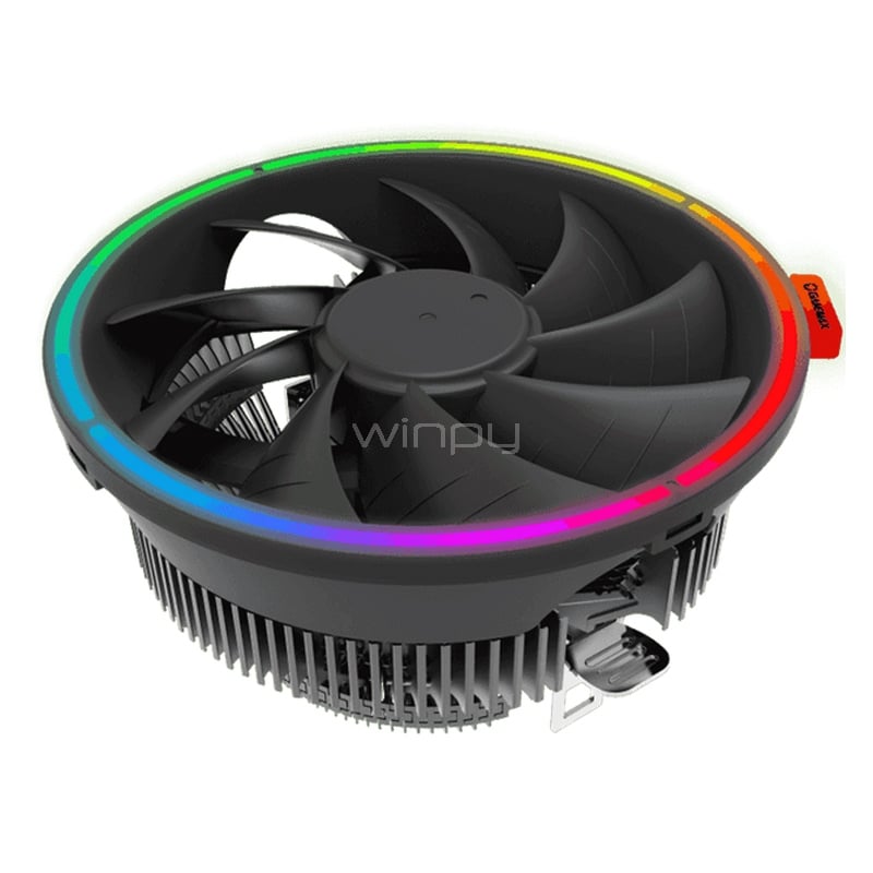 Ventilador Gamemax Gamma 200 RGB (120mm, 1800rpm, Intel-AMD)