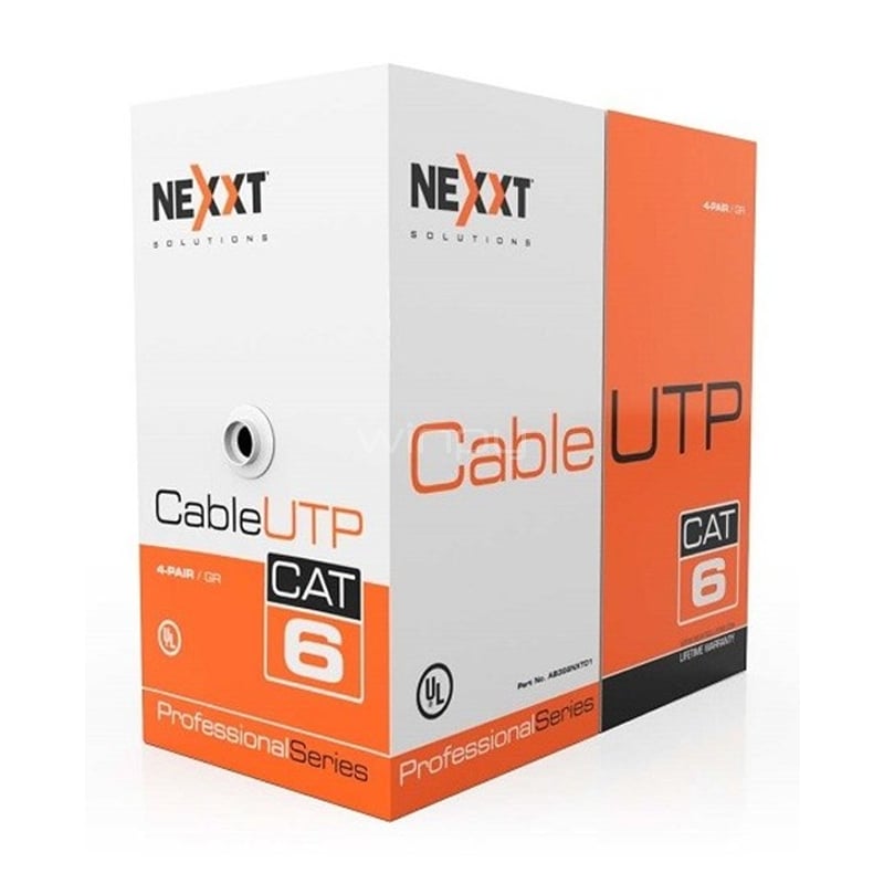 Cable de Red Nexxt UTP Cat6 (305 Metros, Azul)