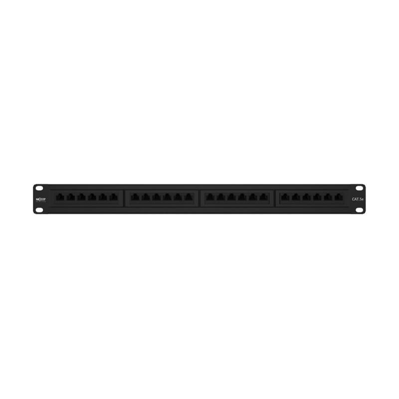 Panel para Rack Nexxt de Interconexión (24 Puertos, Cat5e, 1U)