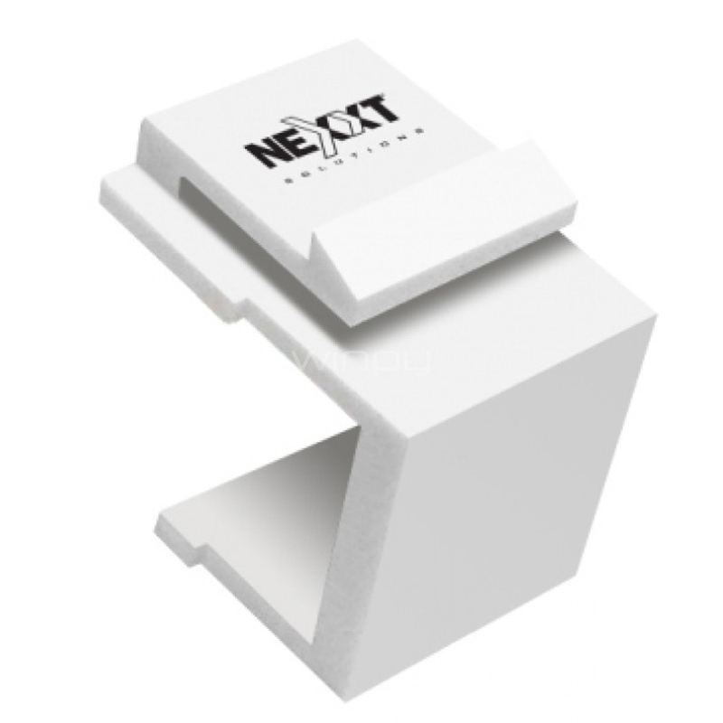 Tapa Ciega Nexxt para Placa de Red (100 unidades, Blanco)